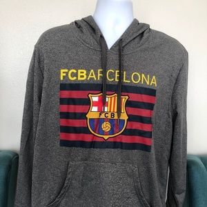 FCBarcelona Hoodie Men's Large